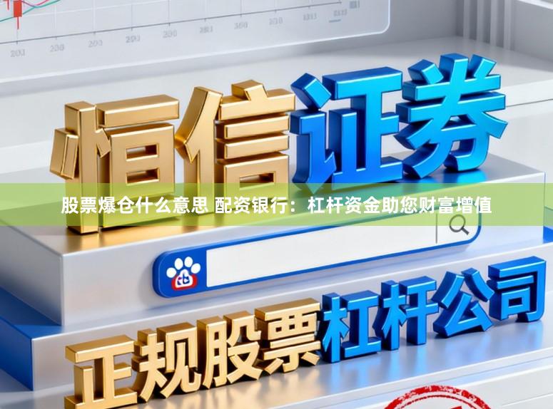 股票爆仓什么意思 配资银行：杠杆资金助您财富增值